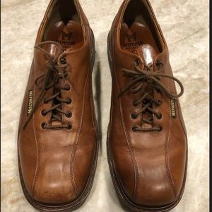 MEPHISTO Abel Brown Leather Air Relax Bike Toe